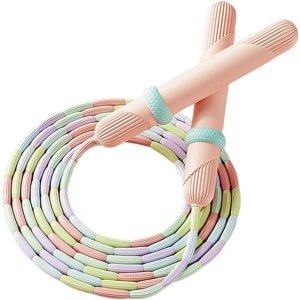 Springtouw - Trainingskoord - Cardio Fitness - Verstelbare Lengte - 2.5 Meter - Roze