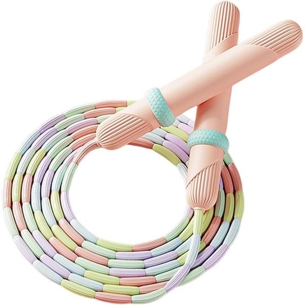 Springtouw - Trainingskoord - Cardio Fitness - Verstelbare Lengte - 2.5 Meter - Roze