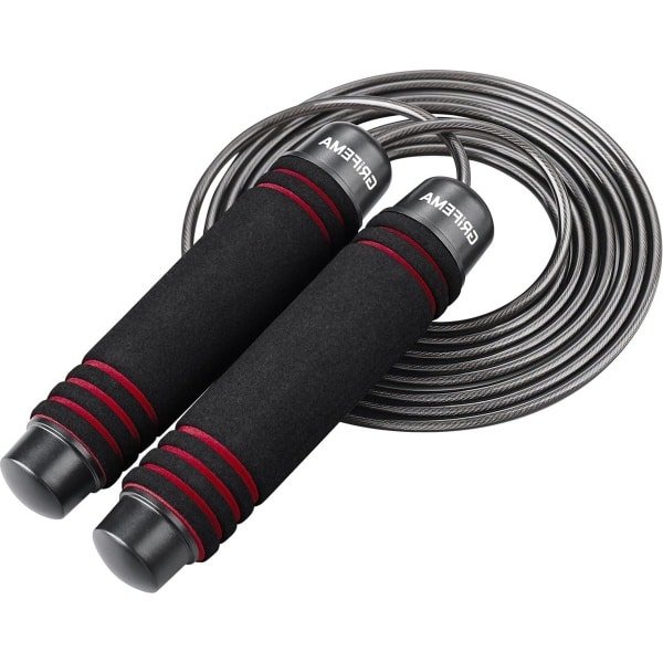 Springtouw schuimrubberen greep 3 m - voor fitness en cardio training