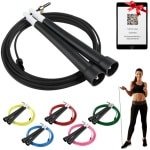 Springtouw voor Crossfit met QR-code - Verbeter je Fitnessroutine en Uithoudingsvermogen