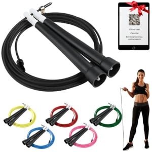 Springtouw voor Crossfit met QR-code - Verbeter je Fitnessroutine en Uithoudingsvermogen
