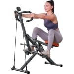 Squat Machine en Roeitrainer voor Full Body Workout Thuis