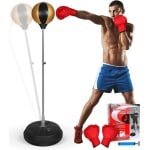Staande Bokszak Speedball voor Krachttraining en Conditie Trainingsset