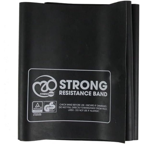 Sterke Weerstandsband Oefenband met Handvatten voor Fitness en Krachttraining (1,5m)