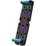 Stevig push-up board voor thuistraining, multifunctioneel systeem voor push-ups, fitness voor op de vloer, borstspieroefeningen, professionele apparatuur voor vetverbranding, krachttraining, armtraining, geschikt voor mannen en vrouwen.