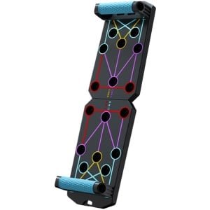 Stevig push-up board voor thuistraining, multifunctioneel systeem voor push-ups, fitness voor op de vloer, borstspieroefeningen, professionele apparatuur voor vetverbranding, krachttraining, armtraining, geschikt voor mannen en vrouwen.