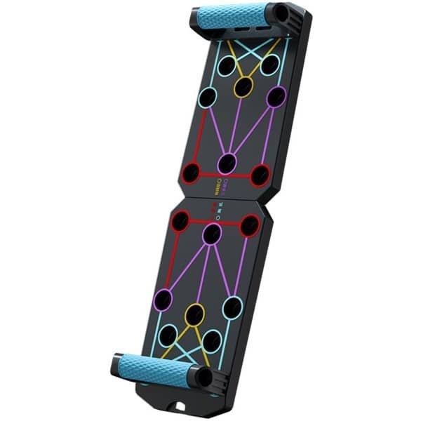 Stevig push-up board voor thuistraining, multifunctioneel systeem voor push-ups, fitness voor op de vloer, borstspieroefeningen, professionele apparatuur voor vetverbranding, krachttraining, armtraining, geschikt voor mannen en vrouwen.