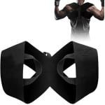 Stevige schouderbanden, verstelbare houdingscorrector Geschikt voor de rug, apparaat Geschikt voor correctie van een gebogen rug, open schouderbanden, krachttraining, bankdrukken, overhead press - maat L (65-75 kg)
