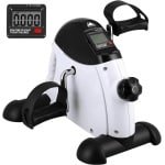Stoelfiets Beweginstrainer - Fietstrainer met instelbare Weerstand - Bureaufiets - Hometrainer - Pedalstation