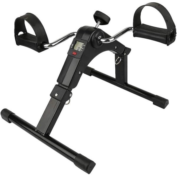 Stoelfiets Beweginstrainer - Fietstrainer met instelbare Weerstand - Bureaufiets - Hometrainer - Sportstation