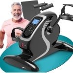 Stoelfiets Beweginstrainer - Fietstrainer met instelbare Weerstand - Bureaufiets - Hometrainer - Trainingstool
