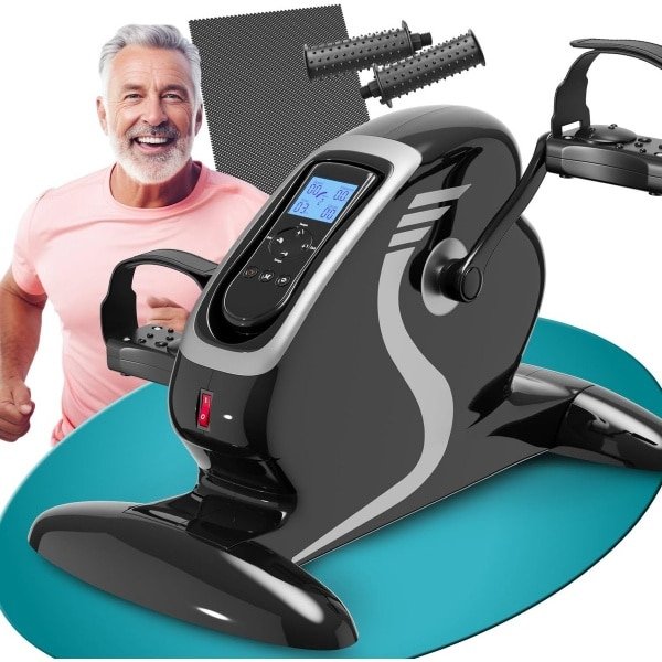 Stoelfiets Beweginstrainer - Fietstrainer met instelbare Weerstand - Bureaufiets - Hometrainer - Trainingstool