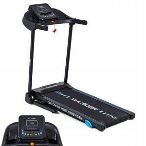 THUNDER® loopband | TS-G8000 | Hellingshoek | LCD | App | Sneltoetsen | Bluetooth | Trainingsprogramma's | USB | Transportwieltjes |