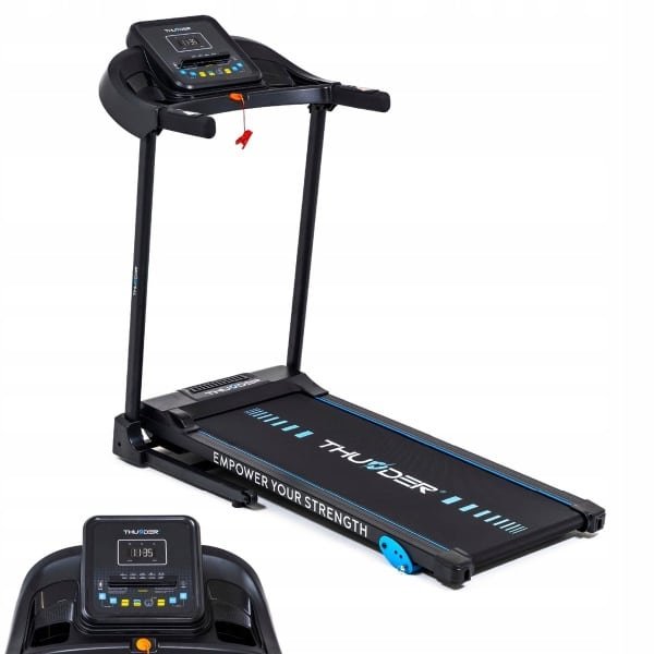 THUNDER® loopband | TS-G8000 | Hellingshoek | LCD | App | Sneltoetsen | Bluetooth | Trainingsprogramma's | USB | Transportwieltjes |