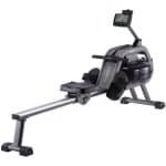 Toorx Fitness Roeitrainer - Waterroeier - Rower Sea 90 - Hartslagfunctie - Inklapbaar - Roeitrainers - Grijs