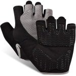 Trainingshandschoenen Vingerloos - Fitness Handschoenen - Gewichtheffen Krachttraining - Ademend Lichtgewicht Ontwerp - Verstelbare Pasvorm - Grijs