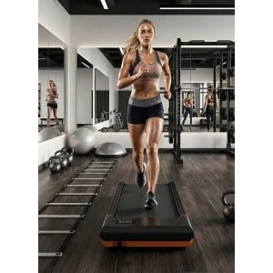 Treadmill RacePro 6% Helling - Loopband voor Thuis met 2,5 PK, App, Afstandsbediening, Bureau-Loopband, Max. 136 kg, Breed Loopvlak 40x90 cm, Multi-Runner Races & Trainingscursussen Designbest