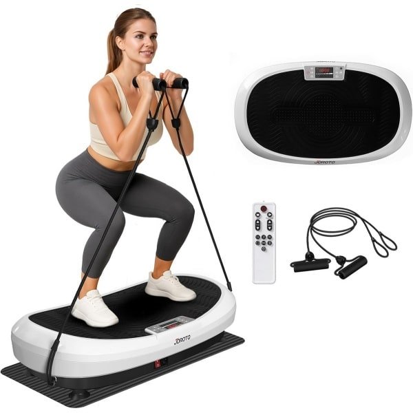 Trilplaat Fitness - Powerplate - Voor Voeten en Benen - Cardio - Bloedsomloop - Workoutunit