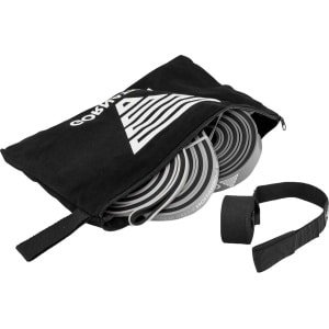 Tweelaags premium weerstandsbanden met videocursus en tas - Weerstandsband voor crossfit en fitness, GORNATION® - KG niveau op band