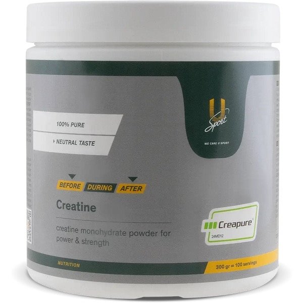 U-Sport - Creatine Creapure 300 Gram - Sportvoeding