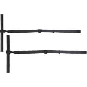 Veiligheidsgordel Squat Rack - Halter Spotter Riemen - Krachttraining Thuis - Stevige Nylon Constructie - 140x5cm - Zwart
