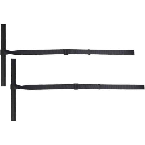 Veiligheidsgordel Squat Rack - Halter Spotter Riemen - Krachttraining Thuis - Stevige Nylon Constructie - 140x5cm - Zwart