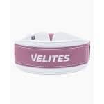 Velites Gewichthefriem - Lifting Belt voor Fitness, CrossFit & Powerlifting - Ergonomische Steun, Comfort & Stabiliteit - Light Pink - Maat L