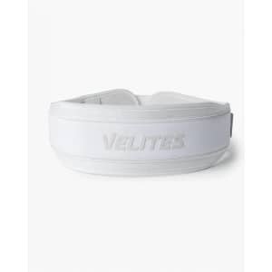 Velites Gewichthefriem - Lifting Belt voor Fitness, CrossFit & Powerlifting - Ergonomische Steun, Comfort & Stabiliteit - White - Maat XL