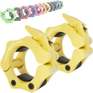 Vergrendelingsklemmen voor Olympische Halterstang 50mm - Stevige Gewichtsklemmen voor Krachttraining