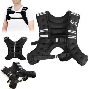 Verstelbaar Gewichtsvest 5-15 kg voor Krachttraining, Hardlopen en Fitness | Neopreen