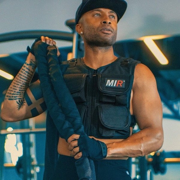 Verstelbaar Verzwaard Hardloopvest voor Krachttraining en Fitness