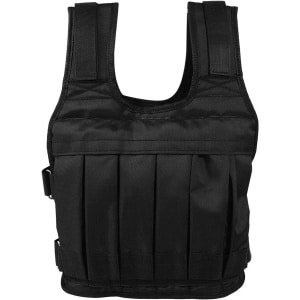 Verstelbaar trainingsvest van Oxford-stof voor krachttraining, met 50 kg weerstand.