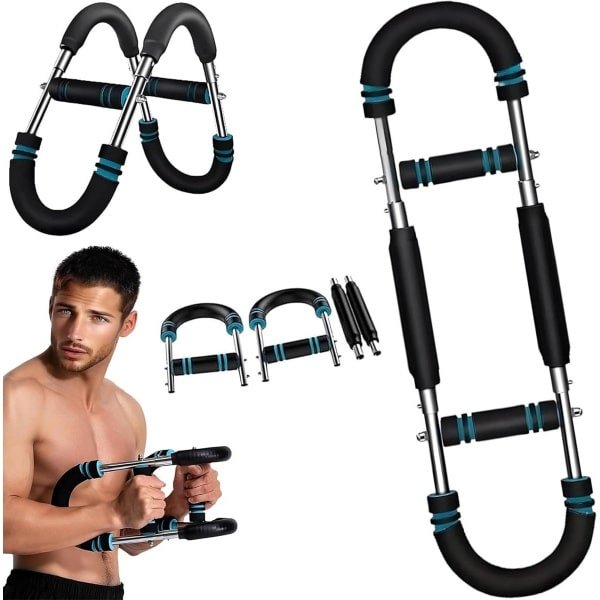 Verstelbare Arm- en Borsttrainer met Variabele Weerstand voor Krachttraining