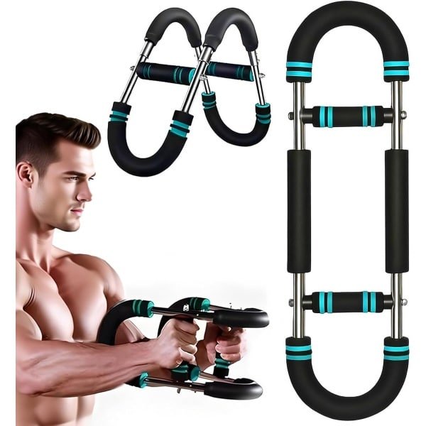 Verstelbare Armtrainer voor Handpolsen, Onderarmen en Borstspieren - Krachttraining voor Thuis