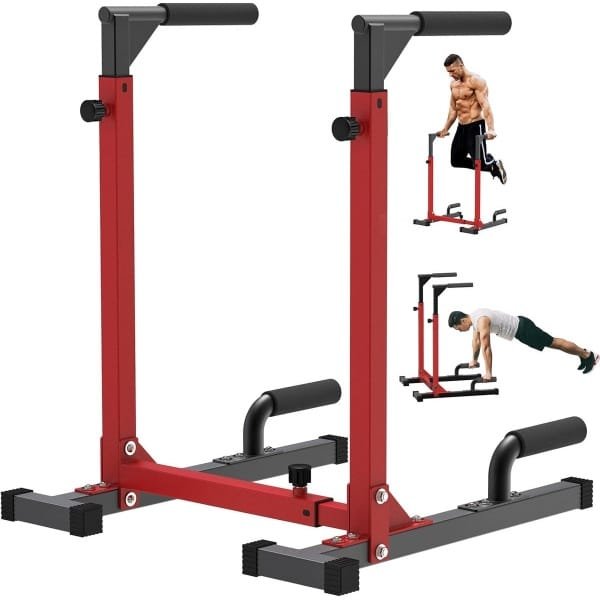 Verstelbare Dip Bars voor Calisthenics en Krachttraining