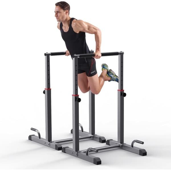 Verstelbare Dip Station Set voor Krachttraining en Fitness