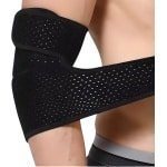 Verstelbare Elleboog Brace - One-size - Elleboog Ondersteuning met Compressie - Comfortabele Arm Bandage voor Tennis, Crossfit, Golf, Powerlifting en Fitness - Tennisarm Brace - Tenniselleboog Brace - Onderarm brace