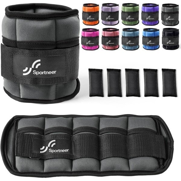 Verstelbare Enkelgewichten en Polsgewichten Set voor Fitness en Krachttraining