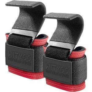 Verstelbare Fitness Gewicht Hefhaken met Polssteun voor Krachttraining