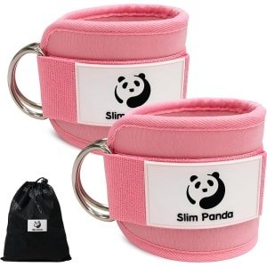 Verstelbare Fitness Voetlussen met Dubbele D-Ringen voor Kabeltraining en Krachttraining