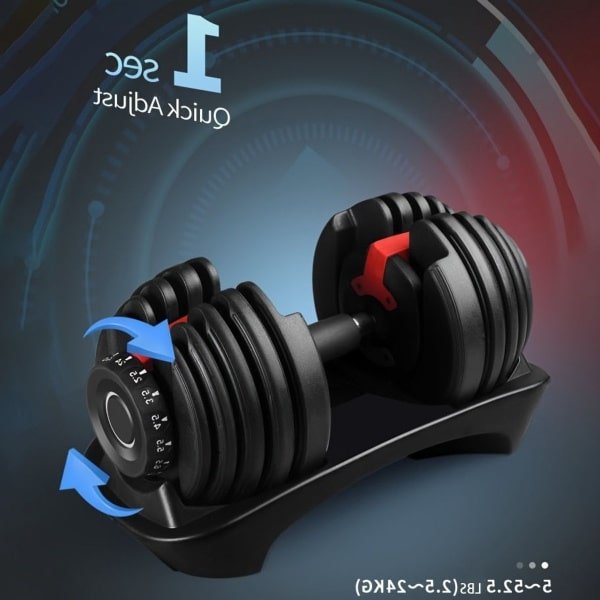 Verstelbare Halter - Dumbbell - Gewicht - Krachttraining - Fitness - 24 kg - Anti-slip Handvat - Duurzaam Metaal