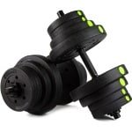 Verstelbare Halters Set 20 kg - 12 Gewichten voor Krachttraining Thuis