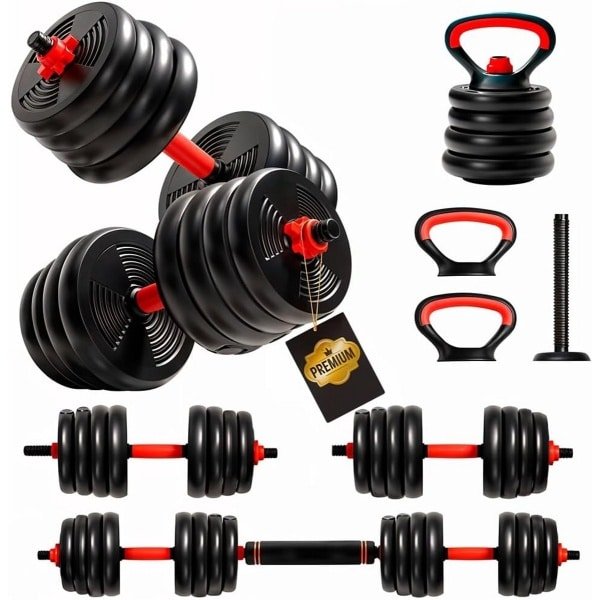 Verstelbare Halters Set met Koppeling voor Krachttraining