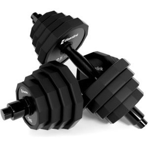 Verstelbare Halterset 2-in-1: Krachttraining met Gewichtsschijven voor Thuis en Gym