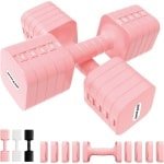 Verstelbare Halterset 20 kg voor Krachttraining Thuis en Gym