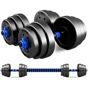 Verstelbare Halterset Kort - Ideaal voor Fitness, Aerobics en Krachttraining
