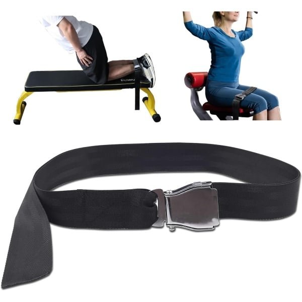 Verstelbare Hamstring Curl Band met Snelle Losmaakgesp voor Krachttraining