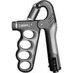 Verstelbare Handgreep - Polsversterker - Krachttraining - Mechanische Teller - 5-100 kg - Grijs
