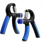 Verstelbare Handgrijper Krachttrainer voor Onderarm en Vinger - 2 Stuks