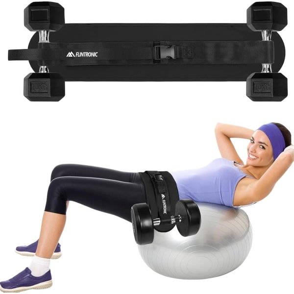 Verstelbare Heupriem voor Hip Thrusts met Halters en Kettlebells - Comfortabele Booty Riem voor Krachttraining Thuis